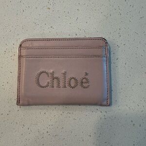 Mauve Card Holder